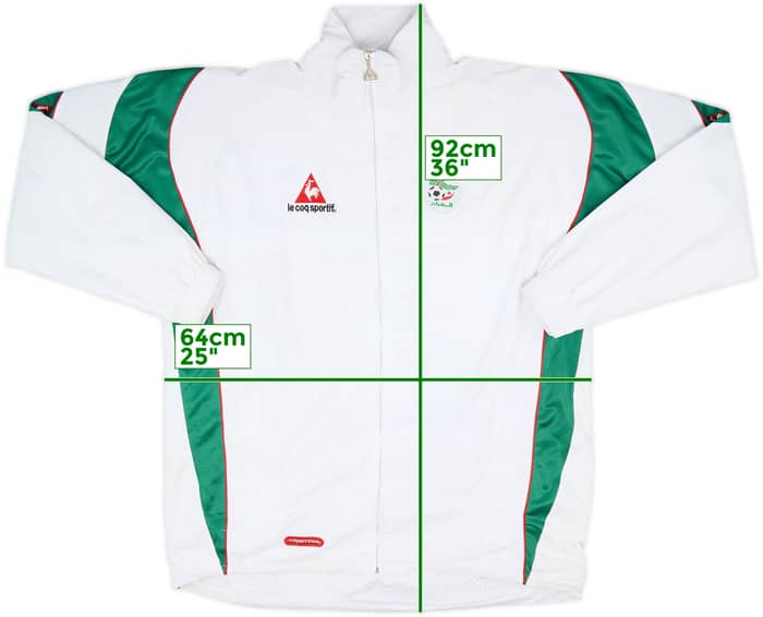 2004-06 Algeria Le Coq Sportif Track Jacket - 8/10 - (XXL)