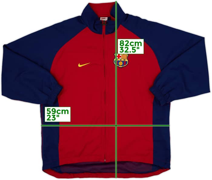 1998-99 Barcelona Nike Track Jacket - 8/10 - (S)