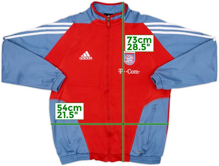 2005-06 Bayern Munich adidas Track Jacket - 8/10 - (M)