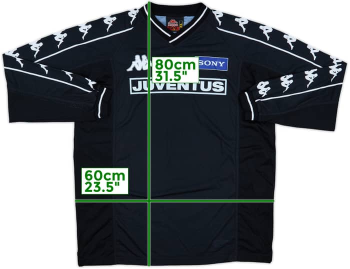 1995-96 Juventus Kappa Training L/S Shirt - 9/10 - (XL)