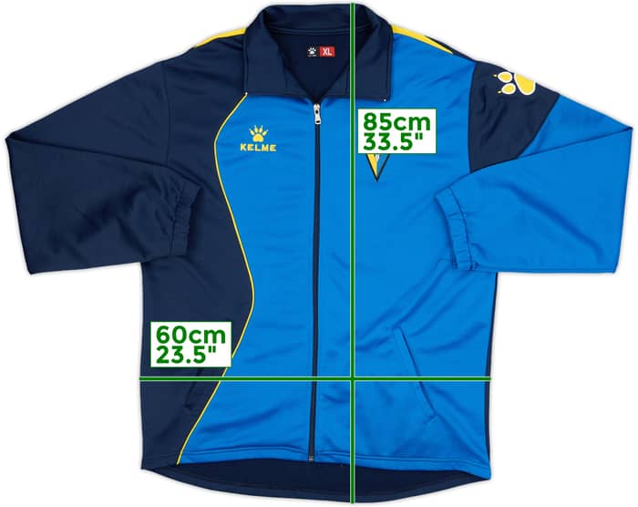 2006-07 Cadiz Kelme Track Jacket - 9/10 - (XL)