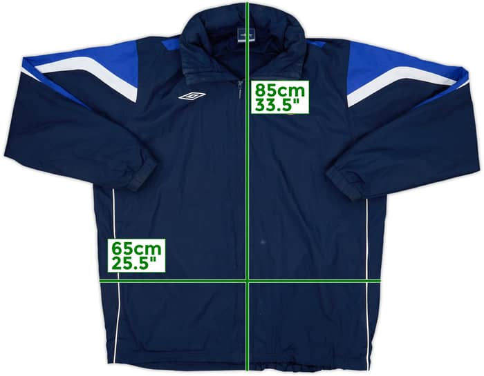 2005-06 Chelsea Umbro Hooded Rain Jacket - 8/10 - (XL)