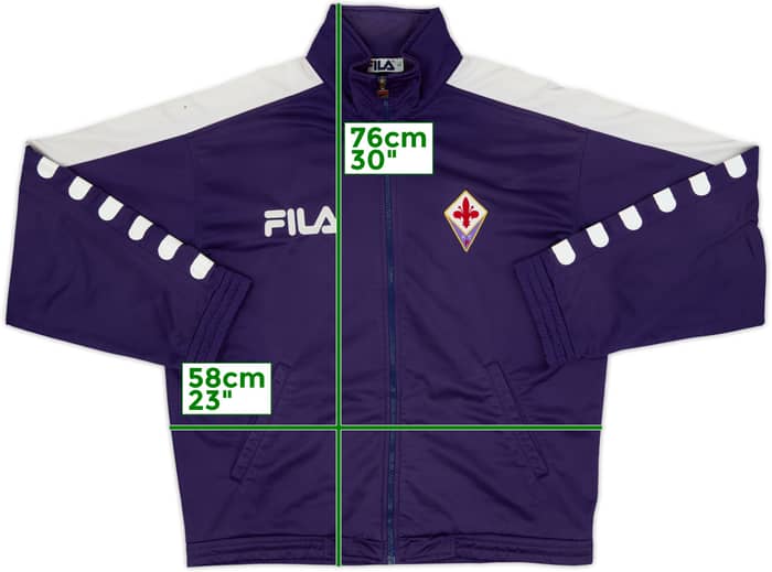 1999-00 Fiorentina Fila Track Jacket - 5/10 - (M)