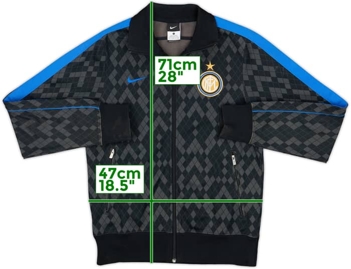 2011-12 Inter Milan Nike Track Jacket - 9/10 - (S)