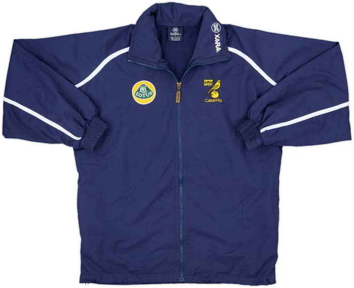 2003-04 Norwich Xara Track Jacket - 7/10 - (S)