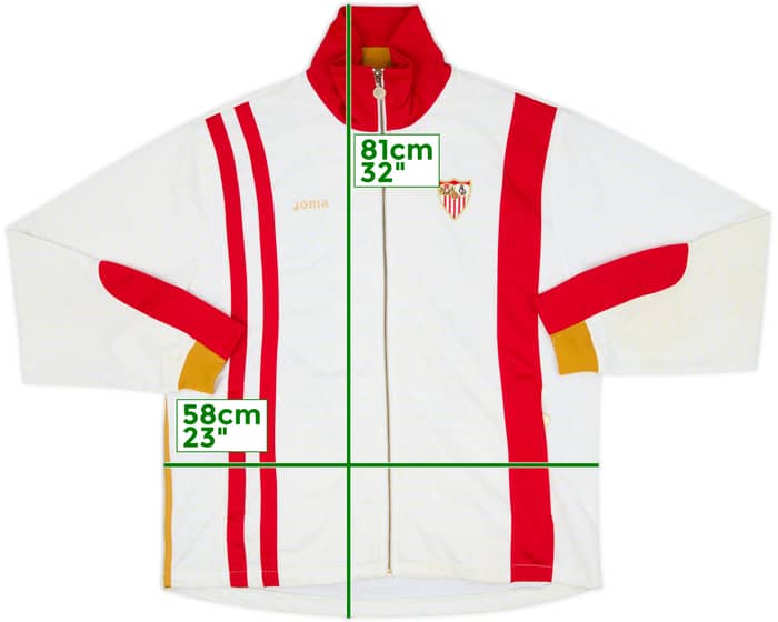 2008-09 Sevilla Joma Track Jacket - 8/10 - (M)