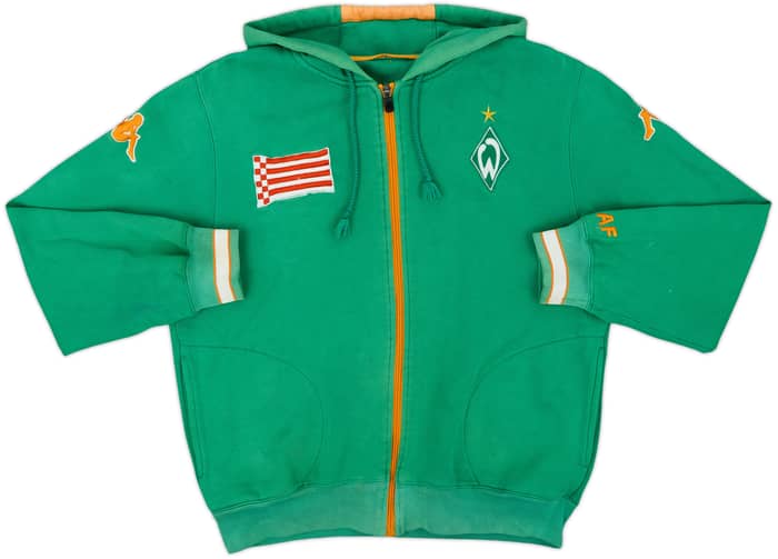 2008-09 Werder Bremen Staff Issue Kappa Hooded Track Jacket - 6/10 - (L)
