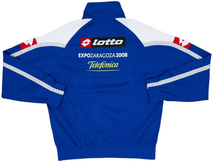 2007-08 Real Zaragoza Lotto 1/4 Zip Training Top - 10/10 - (M)