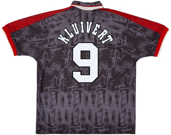 1996-97 Ajax Away Shirt Kluivert #9 - 10/10 - (XL)