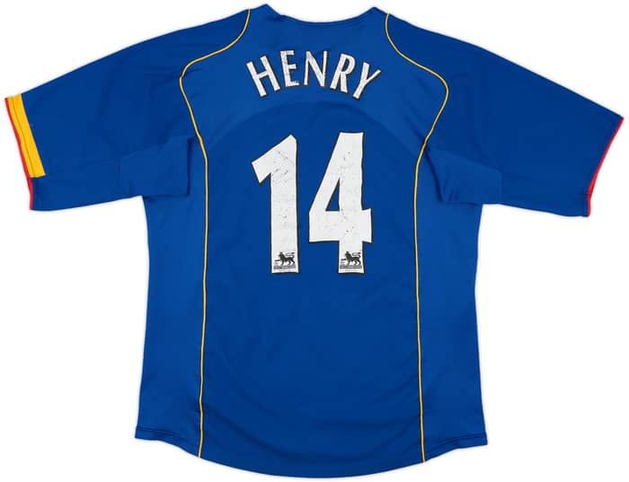 2004-06 Arsenal Away Shirt Henry #14 - 5/10 - (S)