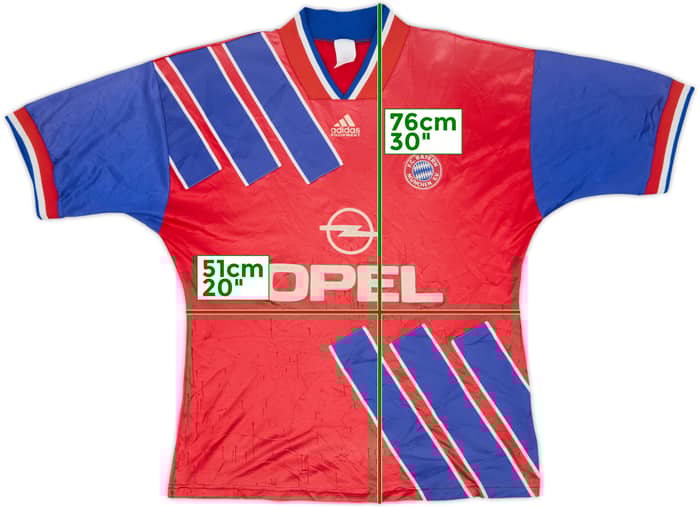 1993-95 Bayern Munich Home Shirt - 4/10 - (L)