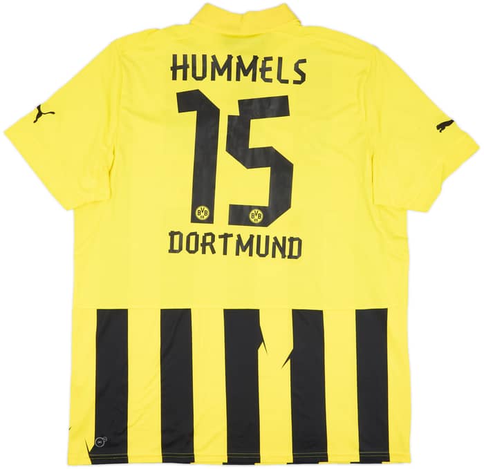 2012-13 Borussia Dortmund European Home Shirt Hummels #15 - 7/10 - (3XL)