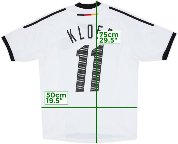 2002-04 Germany Home Shirt Klose #11 - 7/10 - (M)