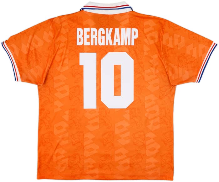 1994 Netherlands Home Shirt Bergkamp #10 - 6/10 - (XL)
