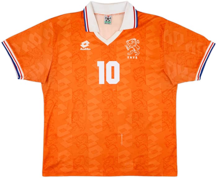 1994 Netherlands Home Shirt Bergkamp #10 - 6/10 - (XL)