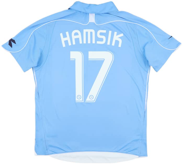2008-09 Napoli Home Shirt Hamsik #17 - 8/10 - (L)
