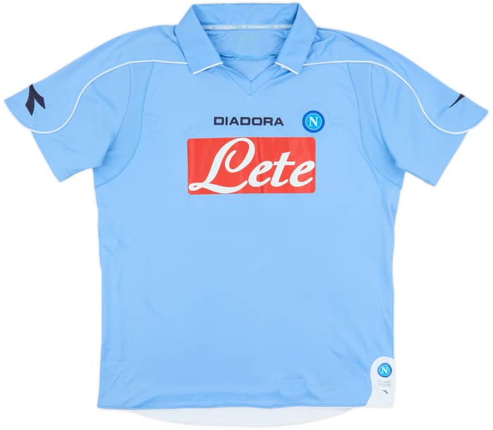 2008-09 Napoli Home Shirt Hamsik #17 - 8/10 - (L)