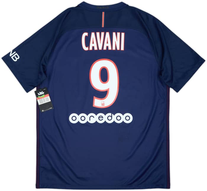 2016-17 Paris Saint-Germain Home Shirt Cavani #9 (L)