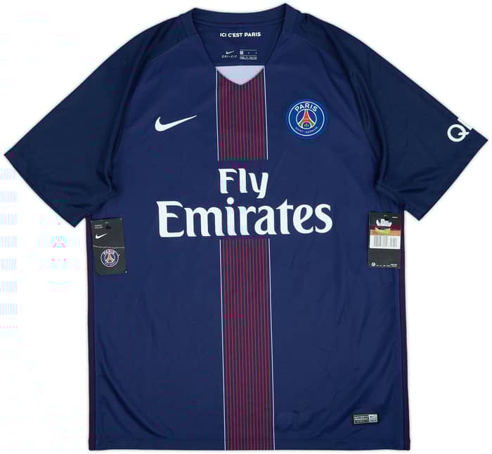2016-17 Paris Saint-Germain Home Shirt Cavani #9 (L)