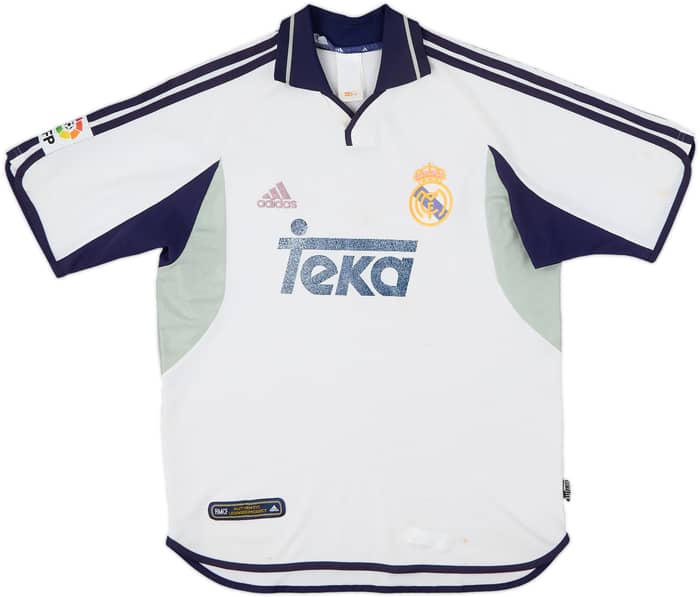 2000-01 Real Madrid Home Shirt - 3/10 - (S)