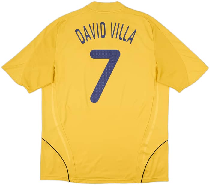2008-10 Spain Away Shirt David Villa #7 - 8/10 - (XL)
