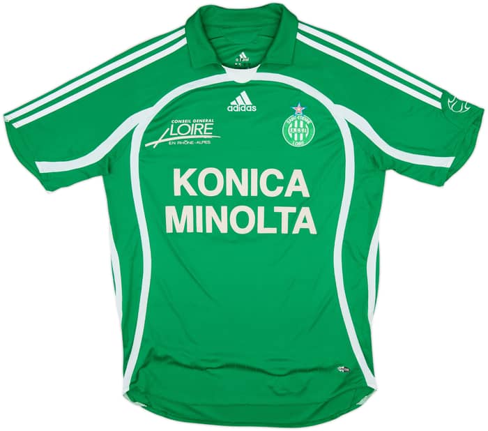 2006-07 Saint Etienne Home Shirt Gomis #18 - 8/10 - (M)