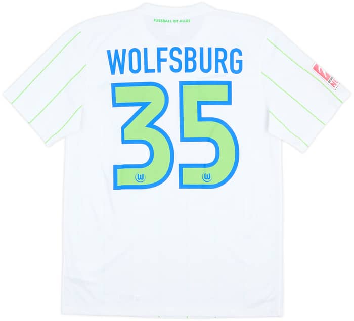 2017-18 Wolfsburg II Match Issue Third Shirt #35