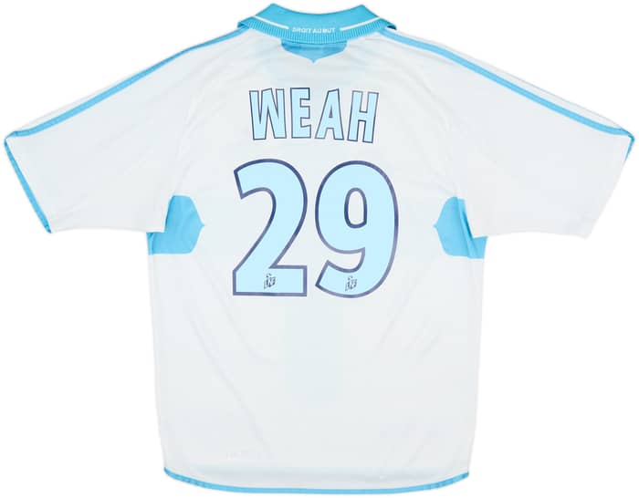 2000-01 Olympique Marseille Home Shirt Weah #29 - 6/10 - (S)