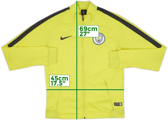2017-18 Manchester City Nike Track Jacket - 6/10 - (M)