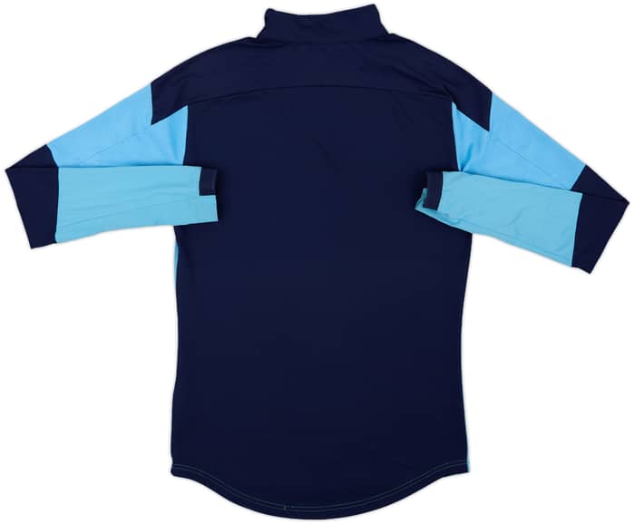 2020-21 Manchester City Puma 1/4 Zip Drill Top - 7/10 - (S)