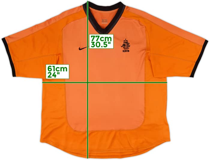 2000-02 Netherlands Home Shirt - 5/10 - (XL)