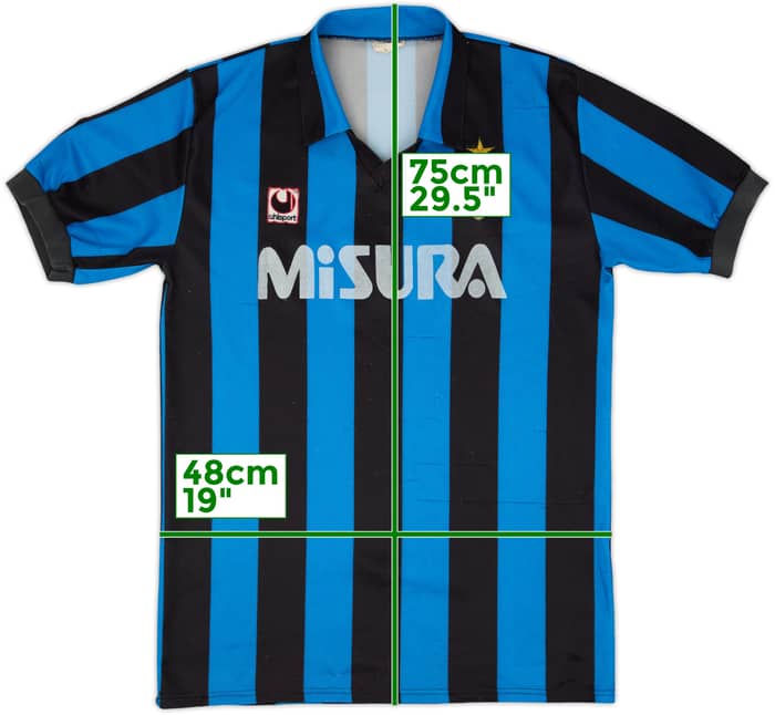1989-90 Inter Milan Home Shirt - 5/10 - (L)