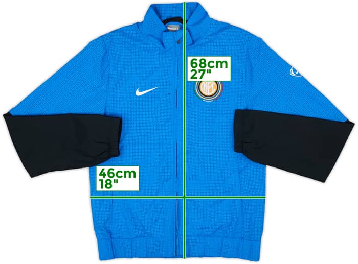 2009-10 Inter Milan Nike Track Jacket - 7/10 - (S)
