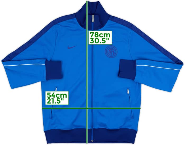 2012-13 Inter Milan Nike N98 Track Jacket - 10/10 - (L)