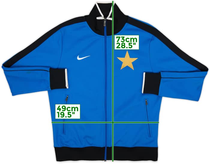 2010-11 Inter Milan Nike Track Jacket - 8/10 - (M)
