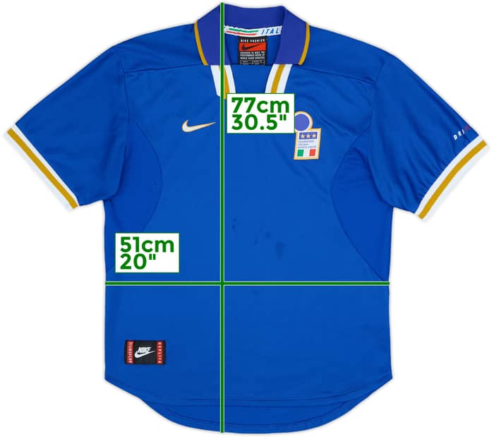 1996-97 Italy Home Shirt - 5/10 - (M)