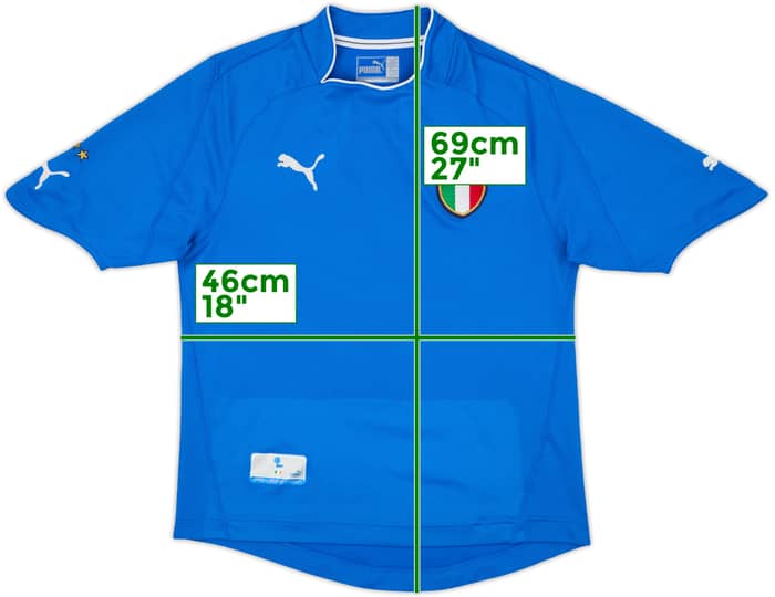 2003-04 Italy Home Shirt - 8/10 - (S)