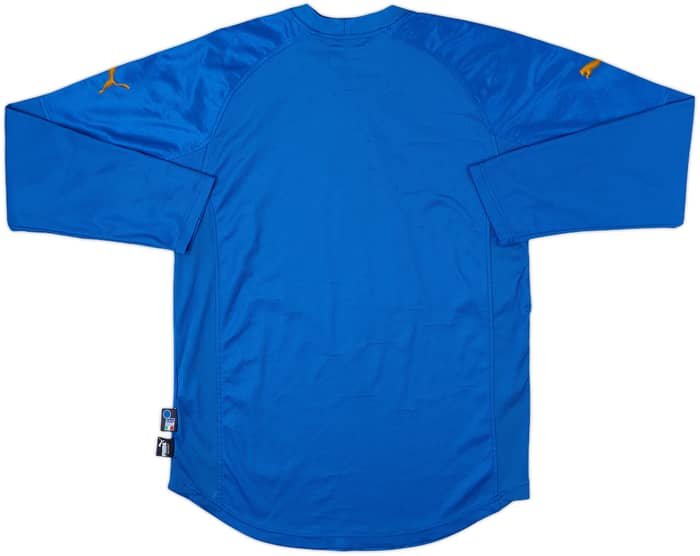 2004-06 Italy Home L/S Shirt - 3/10 - (M)