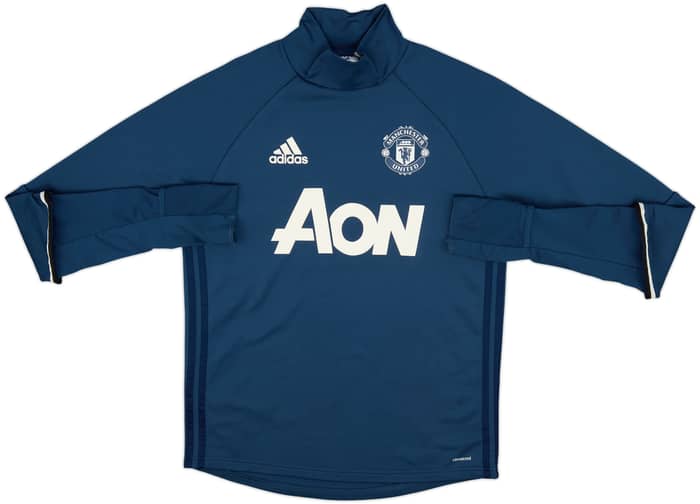 2016-17 Manchester United adidas Drill Top - 7/10 - (M)
