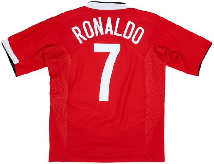 2004-06 Manchester United Home Shirt Ronaldo #7 - 7/10 - (M)