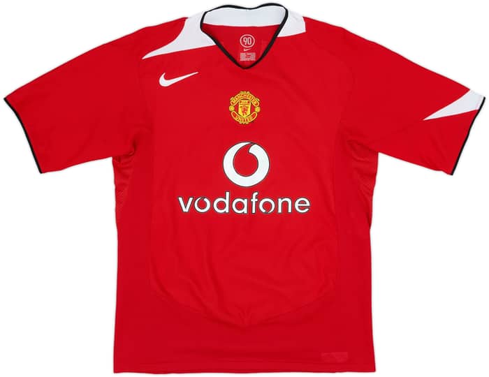 2004-06 Manchester United Home Shirt Ronaldo #7 - 7/10 - (M)