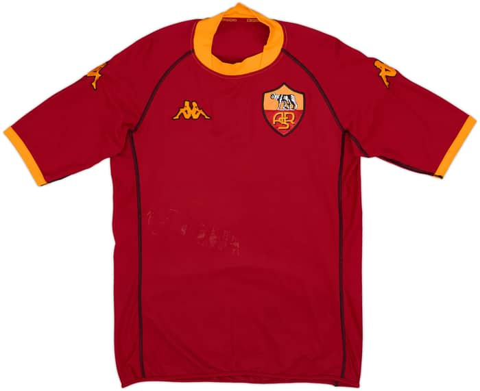 2002-03 Roma Home Shirt Totti #10 - 5/10 - (L)