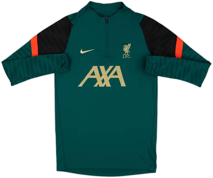 2022-23 Liverpool Nike 1/4 Zip Drill Top - 5/10 - (S)