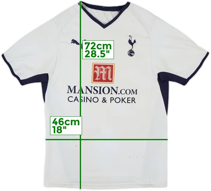 2008-09 Tottenham Home Shirt - 4/10 - (M)