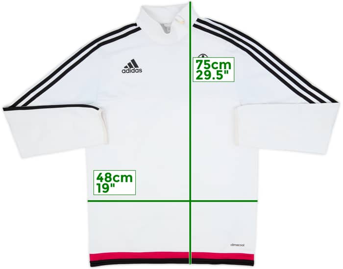 2015-16 Juventus adidas 1/4 Zip Drill Top - 7/10 - (S)