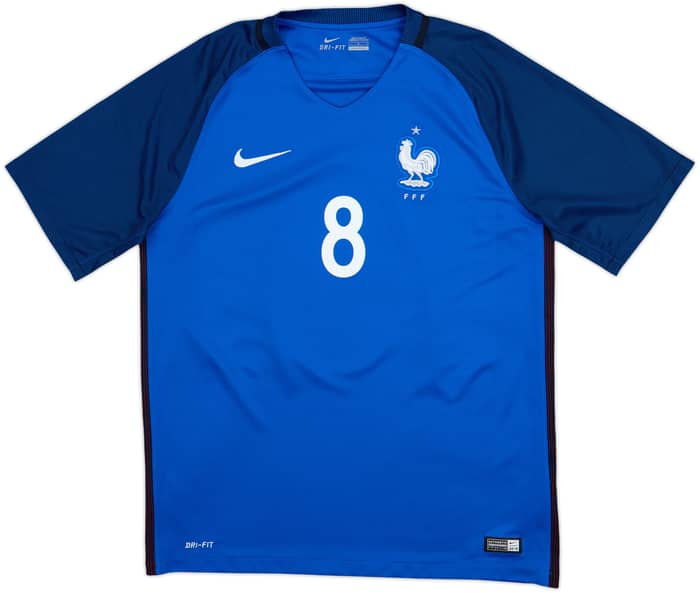 2016-17 France Home Shirt Payet #8 - 10/10 - (L)