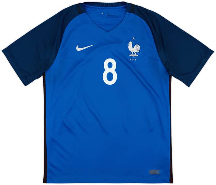 2016-17 France Home Shirt Payet #8 - 8/10 - (L)
