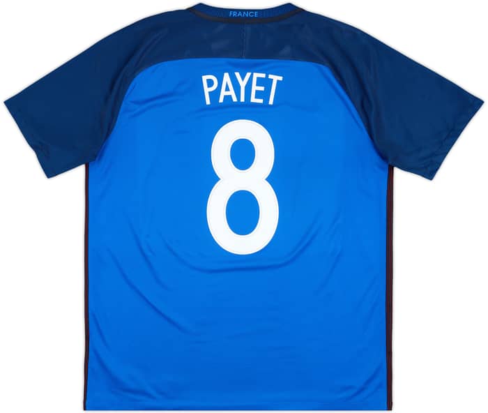 Camiseta de local de Francia 2016-17 Payet #8 - 8/10 - (XL)