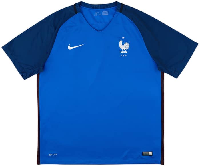 2016-17 France Home Shirt Payet #8 - 8/10 - (XL)