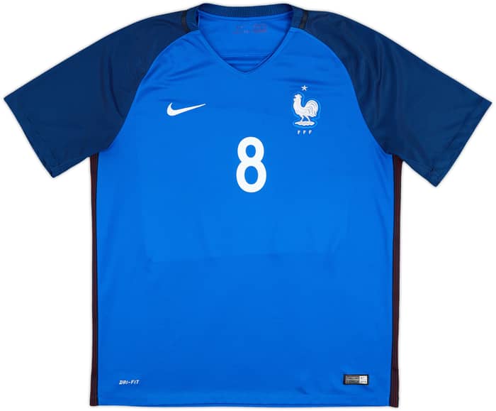 2016-17 France Home Shirt Payet #8 - 8/10 - (XL)